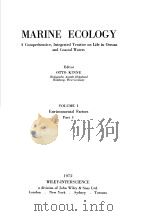 MARINE ECOLOGY  VOLUME 1:ENVIRONMENTAL FACTORS  PART 3（ PDF版）