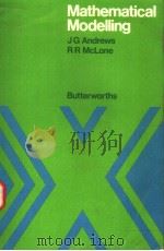 MATHEMATICAL MODELLING PDF电子版封面 0408106018 J.G.ANDREWS AND R.R.MCLONE