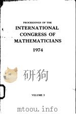 PROCEEDINGS OF THE INTERNATIONAL CONGRESS OF MATHEMATICIANS  VELUME 2（ PDF版）