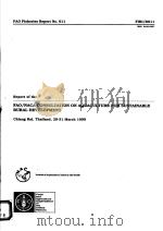 FAO/NACA CONSULTATION ON AQUACULTURE FOR SUSTAINABLE RURAL DEVELOPMENT FAO FISHERIES REPORT NO.611 PDF电子版封面 9251043973