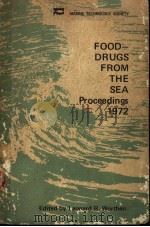 FOOD-DRUGS FROM THE SEA PROCEEDINGS 1972 PDF电子版封面 LEONARD R.WORTHEN