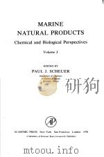MARINE NATURAL PRODUCTS VOLUME 1 PDF电子版封面 0126240019 PAUL J.SCHEUER