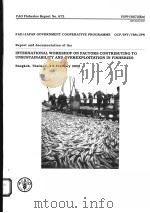 FAO/JAPAN GOVERNMENT COOPERATIVE PROGRAMME GCP/INT/788/JPN FAO FISHERIES REPORT NO.672 PDF电子版封面 9251047715