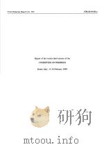 COMMITTEE ON FISHERIES FAO FISHERIES REPORT NO.595 PDF电子版封面 9251043221