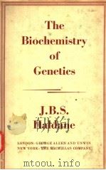 THE BIOCHEMISTRY OF GENETICS PDF电子版封面 J.B.S.HALDANE