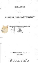 BULLETIN OF THE MUSEUM OF COMPARATIVE ZOOLOGY AT HARVARD COLLEGE IN CAMBRIDGE  VOL.114（ PDF版）