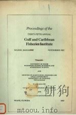 PROCEEDINGS OF THE THIRTY-FIFTH ANNUAL GULF AND CARIBBEAN FISHERIES INSTITUTE（ PDF版）