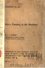 OYSTER FARMING IN THE MARITIMES（ PDF版）