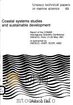 COASTAL SYSTEMS STUDIES AND SUSTAINABLE DEVELOPMENT  UNESCO  UNESCO TECHNICAL PAPERS IN MARINE SCIEN（ PDF版）