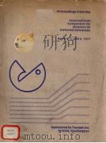 PROCEEDINGS FROM THE INTERNATIONAL SYMPOSIUM ON DISEASES OF CULTURED SALMONIDS APRIL 4.5.AND 6 1977 PDF电子版封面