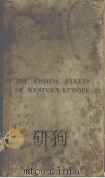 B.R.786 THE FISHING FLEETS OF WESTERN EUROPE NOVEMBER 1942 PDF电子版封面