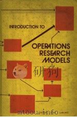 INRODUCTION TO OPERATIONS RESEARCH MODELS PDF电子版封面 0721626882 LEON COOPER U.NARAYAN BHAT L