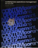 CONTEMPORARY OPERATIONS MANAGEMENT TEXT AND CASES PDF电子版封面 0131704079 THOMAS M.COOK ROBERT A.RUSSEL