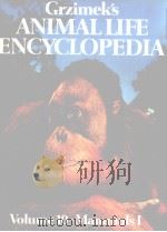 GRZIMEK‘S ANIMAL LIFE ENCYCLOPEDIA VOLUME 10:MAMMALS Ⅰ PDF电子版封面 BERNHARD GRZIMEK