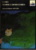 CSIRO MARINE LABORATORIES RESEARCH REPORT 1979-1981（ PDF版）