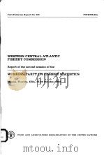 FAO FISHERIES REPORT NO.280  WORKING PARTY ON FISHERY STATISTICS（ PDF版）