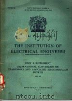 THE PROCEEDINGS OF THE INSTITUTION OF ELECTRICAL ENGINEERS（ PDF版）