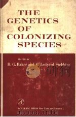 THE GENETICS OF COLONIZING SPECIES PDF电子版封面 H.G.BAKER G.LEDYARD STEBBINS
