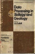 DATA PROCESSING IN BIOLOGY AND GEOLOGY PDF电子版封面 J.L.CUTBILL