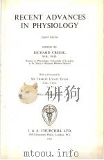 RECENT ADVANCES IN PHYSIOLOGY  EIGHTH EDITION（ PDF版）