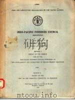 INDO-PACIFIC FISHERY COUNCIL PROCEEDINGS 17TH SESSION SECTION 1-2 PDF电子版封面