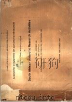 SCIENTIFIC COMMITTEE ON ANTARCTIC RESEARCH TWENTY-THIRD REPORT TO SCAR ON SOUTH AFRICAN ANTARCTIC RE PDF电子版封面