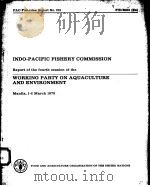 FAO FISHERIES REPORT NO.215  WORKING PARTY ON AQUACULTURE AND ENVIRONMENT（ PDF版）