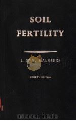 SOIL FERTILITY  FOURTH EDITION     PDF电子版封面    I.DE V.MALHERBE 