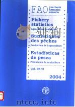 FAO YEARBOOK ANNUAIRE ANUARIO FISHERY STATISTICS AQUACULTURE PRODUCTION STATISTIQUES DES PECHES PROD PDF电子版封面 9250055196