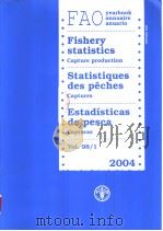 FAO YEARBOOK ANNUAIRE ANUARIO FISHERY STATISTICS CAPTURE PRODUCTION STATISTIQUES DES PECHES CAPTURES（ PDF版）
