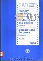 FAO YEARBOOK ANNUAIRE ANUARIO FISHERY STATISTICS COMMODITIES STATISTIQUES DES PECHES PRODUITS ESTADI（ PDF版）