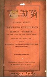AUSTRALIAN MUSEUM SYDNEY MEMOIR 4 SCIENTIFIC RESULTS OF THE TRAWLING EXPEDITION OF H.M.C.S. PDF电子版封面