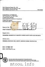 FAO FISHERIES REPORT NO.461  REPORT OF THE FIRST SESSION OF THE ADVISORY GROUP ON PROJECTS（ PDF版）