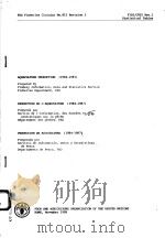 FAO FISHERIES CIRCULAR NO.815 REVISION 1  AQUACULTURE PRODUCTION (1984-1987)（ PDF版）