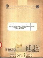 REPORT ON TRAINING COURSE IN FISHERY STATISTICS SCS/GEN/79/23（ PDF版）