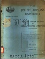 THE JOHNS HOPKINS UNIVERSITY COOLING WATER STUDIES FOR EDISON ELECTRIC INSTITUTE PDF电子版封面