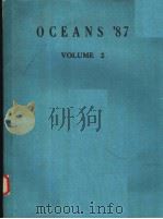 OCEANS‘87 VOLUME 2 PDF电子版封面