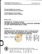 FAO FISHERIES REPORT NO.252  TECHNICAL CONSULTATION ON THE UTILIZATION OF SMALL PELAGIC SPECIES IN T（ PDF版）