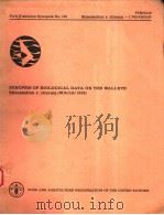 FAO FISHERIES SYNOPSIS NO.119  SYNOPSIS OF BIOLOGICAL DATA ON THE WALLEYE（ PDF版）