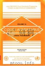 CODEX ALIMENTARIUS  VOLUME 1A  GENERAL REQUIREMENTS  SECOND EDITION(REVISED 1999)（ PDF版）