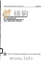 FAO FISHERIES CIRCULAR NO.748 REVISION 1  A SELECTED BIBLIOGRAPHY OF ACOUSTICS IN FISHERIES RESEARCH（ PDF版）