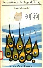 PERSPECTIVES IN ECOLOGICAL THEORY PDF电子版封面 RAMON MARGLEF