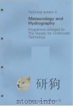 TECHNICAL SESSION E  METEOROLOGY AND HYDROGRAPHY（ PDF版）