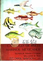 CATALOGO DE PECES MARINOS MEXICANOS PDF电子版封面