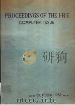 PROCEEDINGS OF THE I.R.E.  VOLUME 41 NUMBER 10（ PDF版）