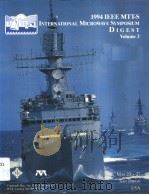 1994 IEEE MTT-S INTERNATIONAL MICROWAVE SYMPOSIUM DIGEST VOLUME 3（1994 PDF版）