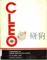 CONFERENCE ON LASERS AND ELECTRO-OPTICS 1988 TECHNICAL DIGEST SERIES VOLUME 7  CONFERENCE EDITION（1988 PDF版）