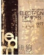 INTERNATIONAL ELECTRON DEVICES MEETING 1977（1977 PDF版）