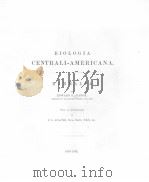 BIOLOGIA CENTRALI-AMERICANA MAMMALIA PLATE PDF电子版封面 E.R.ALSTON