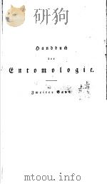 BURMEISTER HANDBUCH DER ENTOMOLOGIE 1839 PDF电子版封面